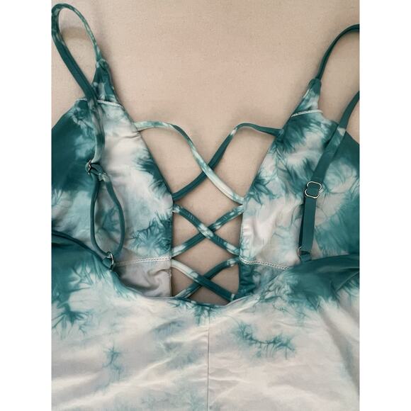 Dippin Daisys Swim One Piece Swimsuit Cut Out Tie Dye Swimwear - Picture 8 of 11